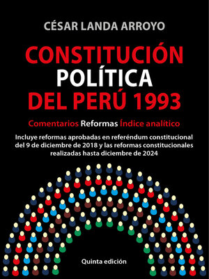 cover image of Constitución Política del Perú 1993